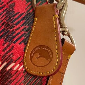 Dooney and Bourke Red Sachel. Red interior.